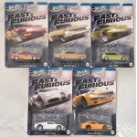 Hot Wheels 1:64 Zestaw Fast Furious Racing Course - 5 szt